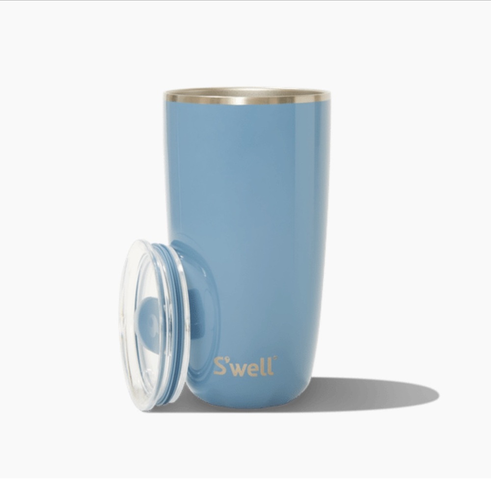 S'well Sky Blue Travel Tumbler with Lid